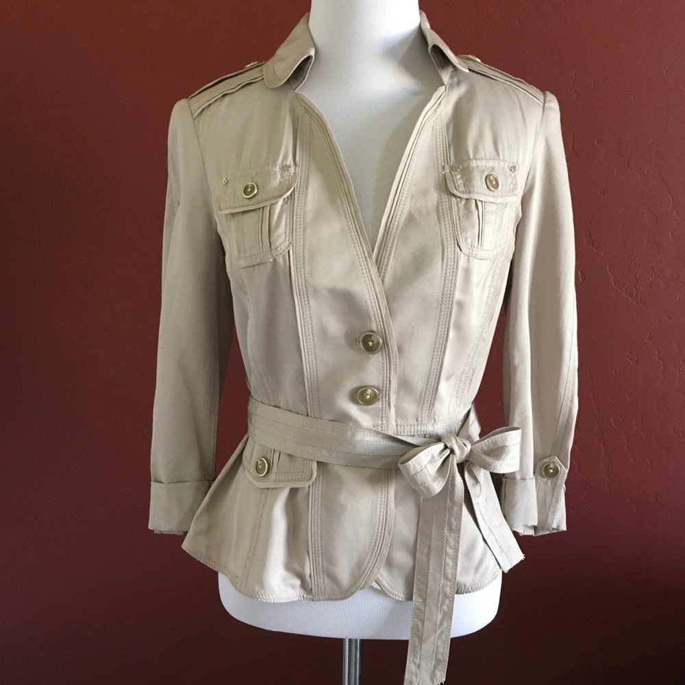 WHBM Belted Jacket